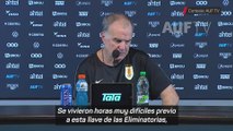 Bielsa responde a Valverde y Suárez tras sus críticas a Uruguay