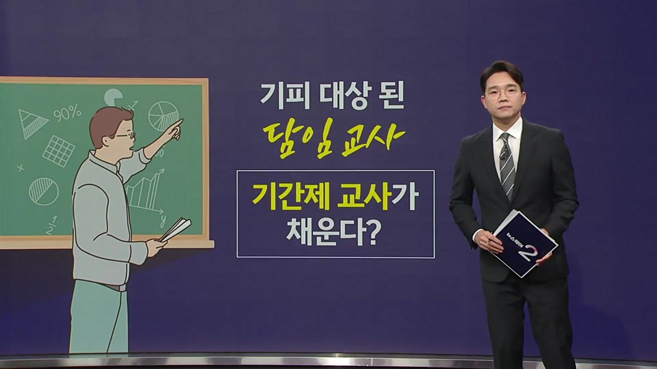 기피 대상된 '담임 교사', 기간제 교사가 채운다? [앵커리포트] / YTN