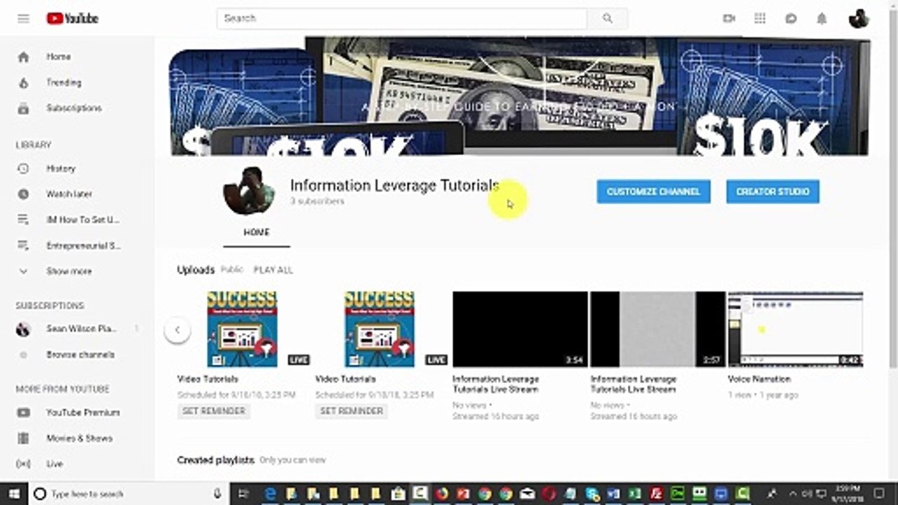 7 - Channel Promotional Tools - Part 2 - Captivate With YouTube Live Advanced Edition