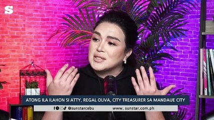 Atong ila ilahon si Atty Regal Oliva city treasurer sa Mandaue City