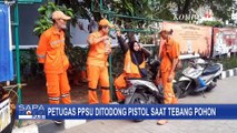 Polisi Respons soal Kejadian PPSU Ditodong Pistol saat Pangkas Dahan Pohon Tumbang