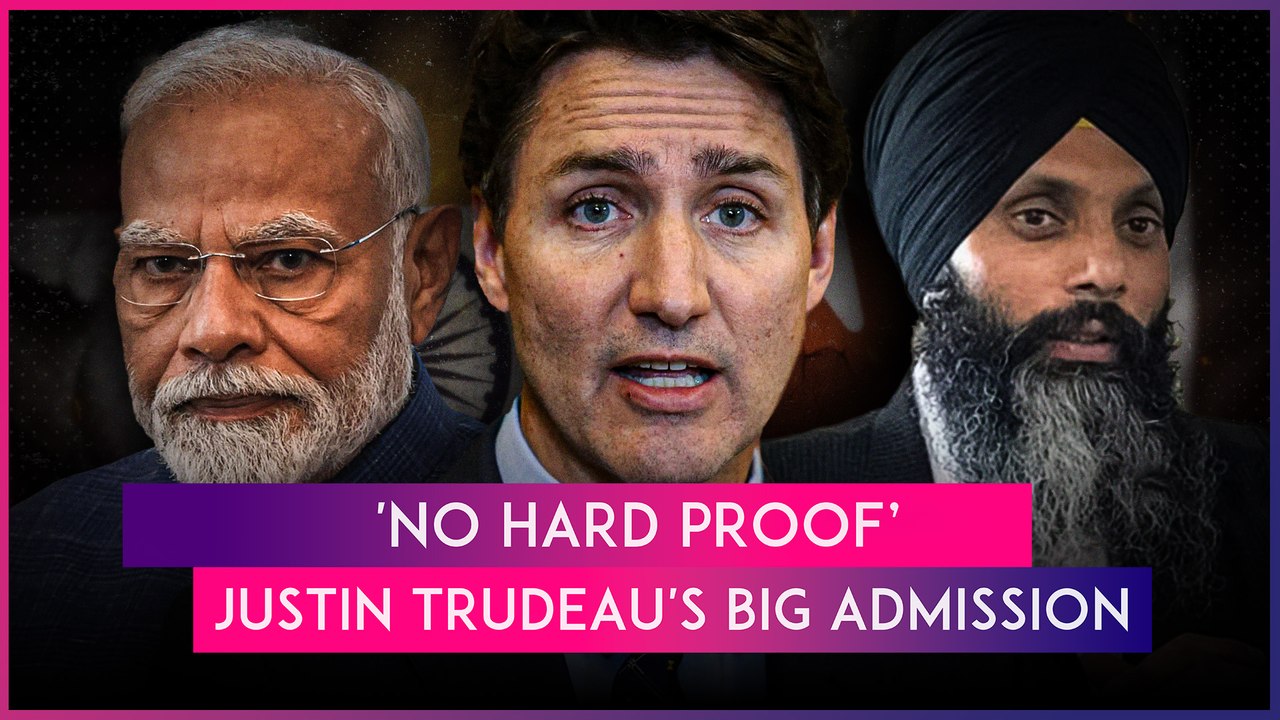 India Targets Justin Trudeau After His 'No Hard Proof' Admission In Hardeep Singh Nijjar Killing