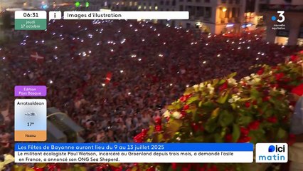 17/10/2024 - ICI Matin France Bleu Pays Basque en vidéo