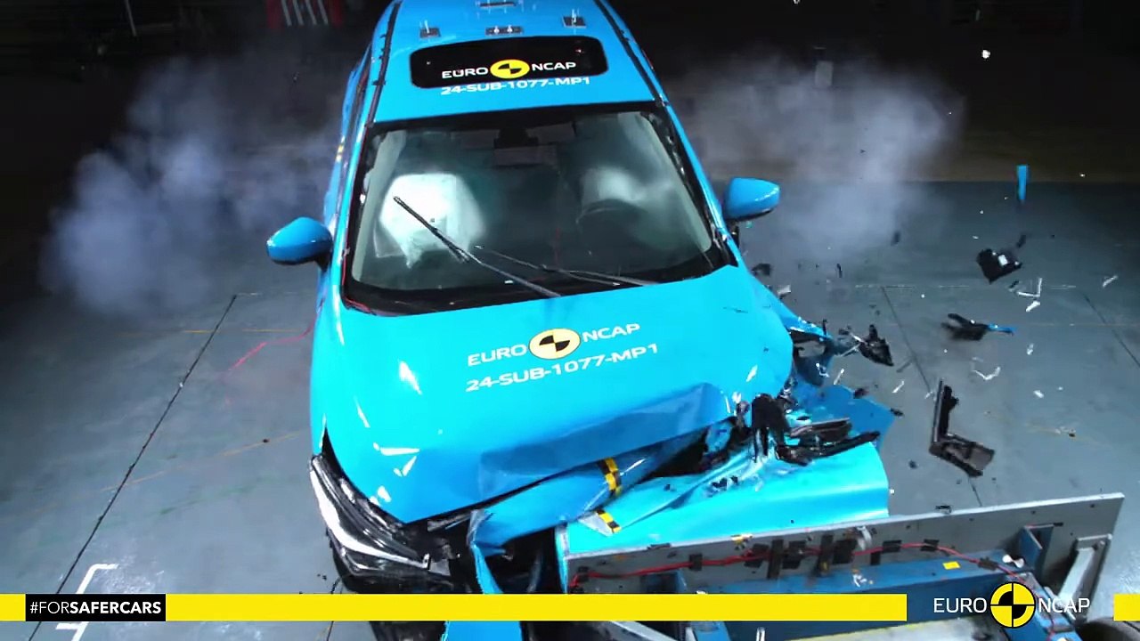 VÍDEO: Este modelo de Subaru se enfrenta a EuroNCAP y consigue cinco estrellas