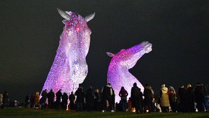 Baby Loss Awareness at the Kelpies