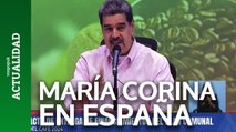 Maduro afirma que María Corina Machado 