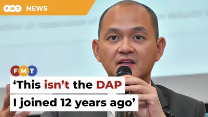 This isn’t the DAP I joined 12 years ago, says ex-Bangi MP