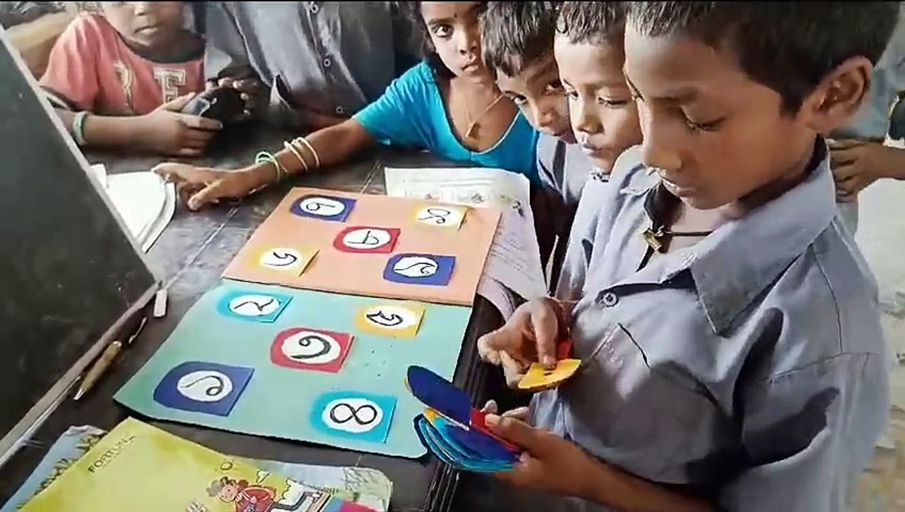 Students practice with teaching learning materials - video Dailymotion