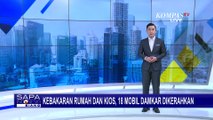 Kebakaran Permukiman Padat Penduduk di Petamburan, 18 Unit Mobil Damkar Diterjunkan ke Lokasi