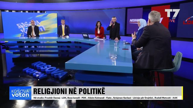 Gëzim Kelmendi - Kosova Voton, debat në T7 së bashku me PDK, LDK, VV dhe AAK (pjesa e dytë)