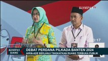 Debat Perdana Pilkada Banten, Airin-Ade dan Andra-Dimyati Bahas Peningkatan Kesejahteraan Rakyat