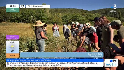 À Escoulin,"Rosa Camina", safran, tisanes, eaux, élixirs floraux, hydrolats, huiles Essentielles, macérations…