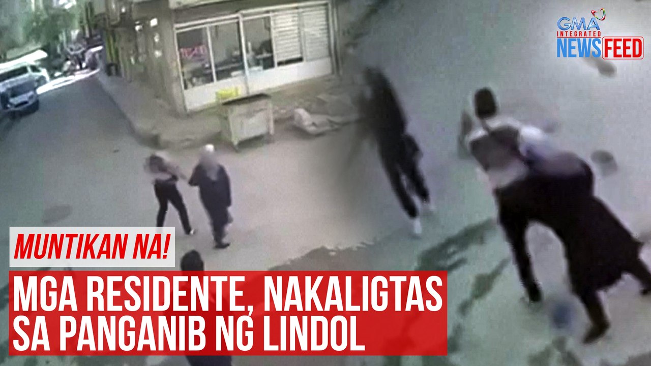 MUNTIKAN NA! Mga residente, nakaligtas sa panganib ng lindol | GMA Integrated Newsfeed