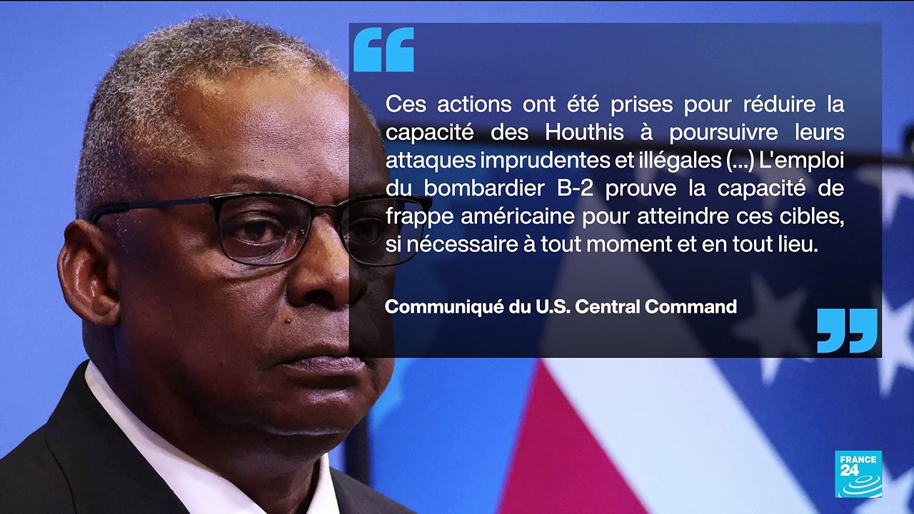Les États-Unis bombardent des sites de rebelles houthis au Yémen