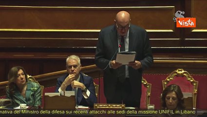 Crosetto: "Secondo fonti palestinesi sono oltre 40mila le vittime a Gaza"