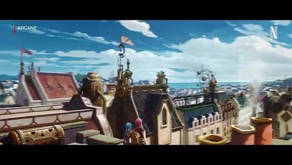 Netflix partilhou mais um (e exuberante) trailer de 'Arcane'