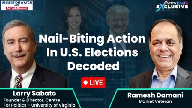 US Election Watch With Ramesh Damani | NDTV Profit
