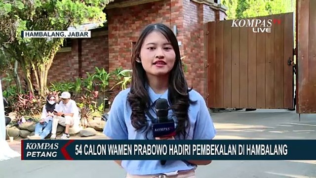 Update! Situasi Terkini Usai Pembekalan Calon Wakil Menteri Prabowo di Hambalang Hari Ini