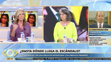 Isabel San Sebastián no le pasa ni media a la sanchista Esther Palomera: "¿Me estás amenazando?"
