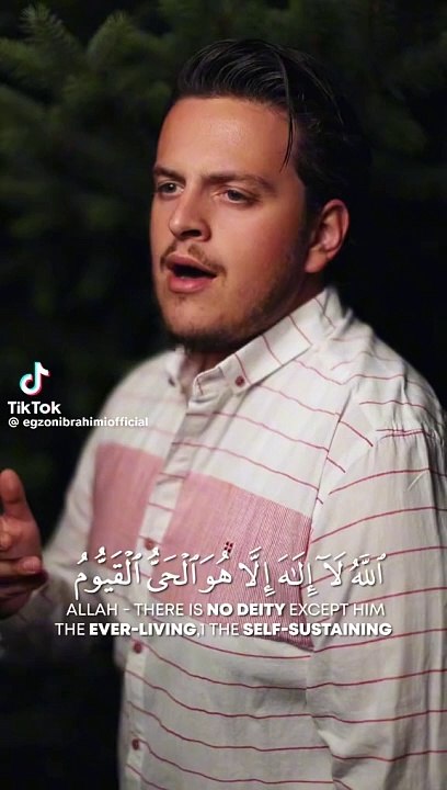 Ayatul Kursi beautiful Recitation by Egzon ibrahimi recitation with sweet Voice ❤️