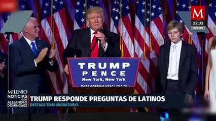 Donald Trump responde a hispanos sobre migración y economía en foro crucial