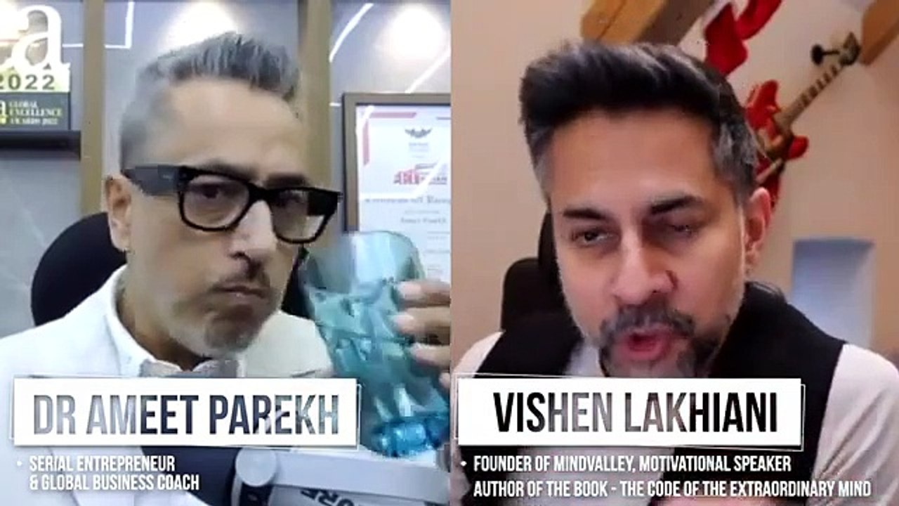 Unlock the Secrets of Health and Wealth with Vishen Lakhiani & Dr Ameet Parekh!