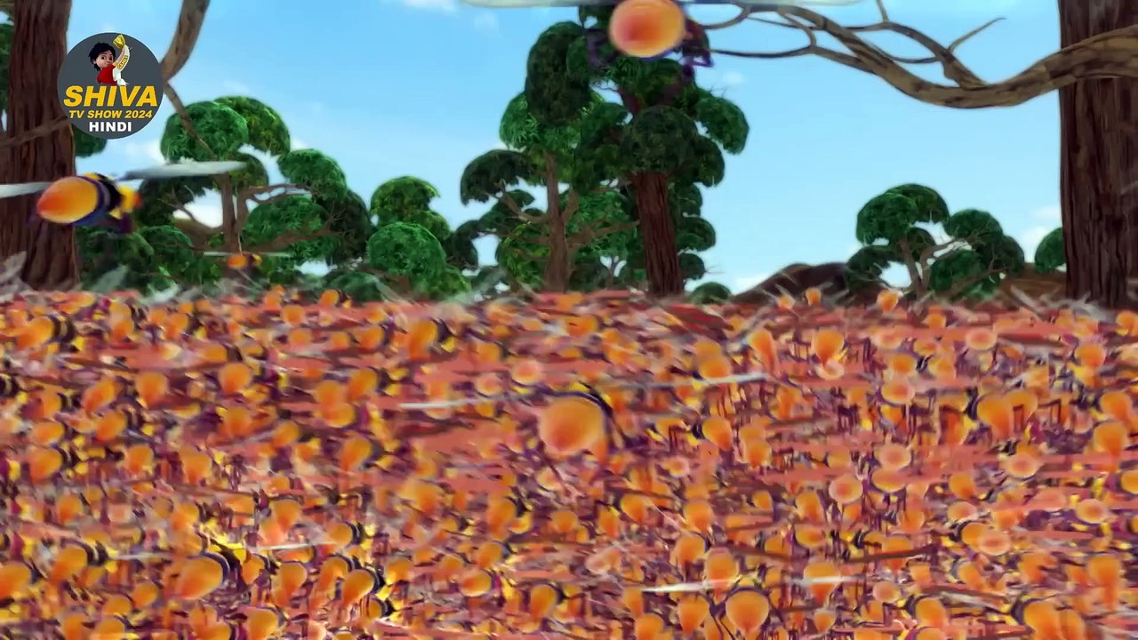 Honey Bee Man _ हनी बी मैन _ शिवा _ Full Ep 111 _ Funny Action Cartoon _ Shiva TV Show 2024 Hindi(1080P_HD)