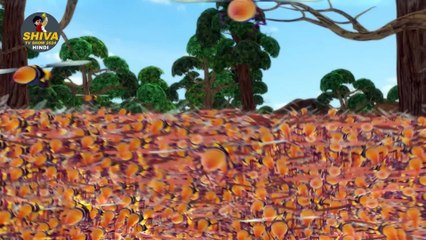 Honey Bee Man _ हनी बी मैन _ शिवा _ Full Ep 111 _ Funny Action Cartoon _ Shiva TV Show 2024 Hindi(1080P_HD)