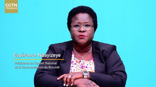 Espérance Ndayizeye, présidente du Conseil National de la Communication du Burundi, félicite le Forum des think tanks du Sud global pour sa tenue réussie