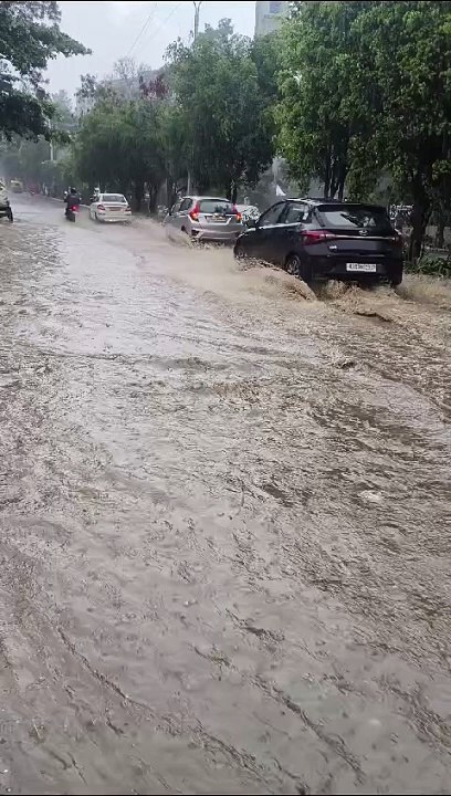 Banglore in rain day