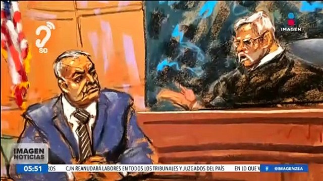 Genaro García Luna es condenado a 38 años y 4 meses de prisión por por narcotráfico y delincuencia organizada