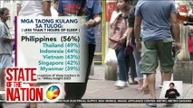 State of the Nation RECAP: PROBLEMA SA PAGTULOG | SONA