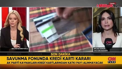 Kredi kartlarından savunma fonu payı alınmayacak