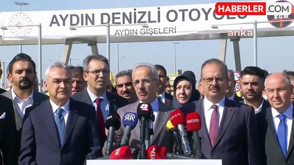 Aydın-Denizli Arasındaki Ulaşımı  55 Dakikaya Düşürecek Otoyolun İkinci Etabı Hizmete Açıldı