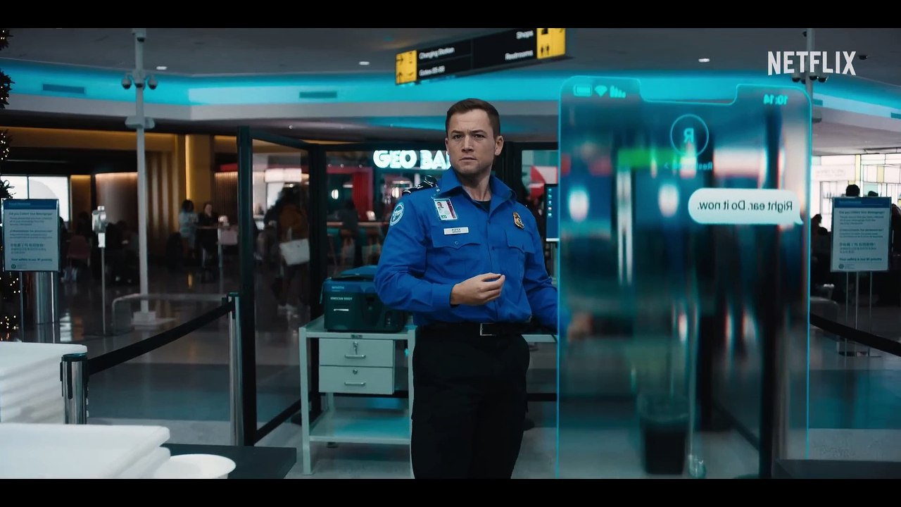 Bande-annonce de Carry-On / Netflix fait son Die Hard avec Taron Egerton