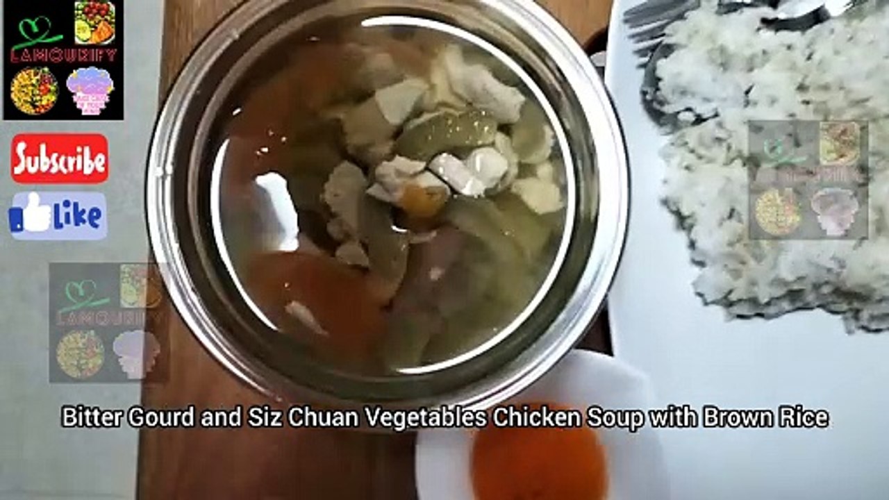 What to eat for Lunch? Episode 1 Bitter Gourd and Siz Chuan Vegetables