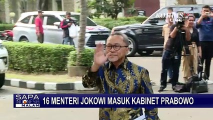 Download Video: 16 Menteri Jokowi Masuk Kabinet Prabowo, Jokowi: Pemilihan Melalui Pertimbangan Matang