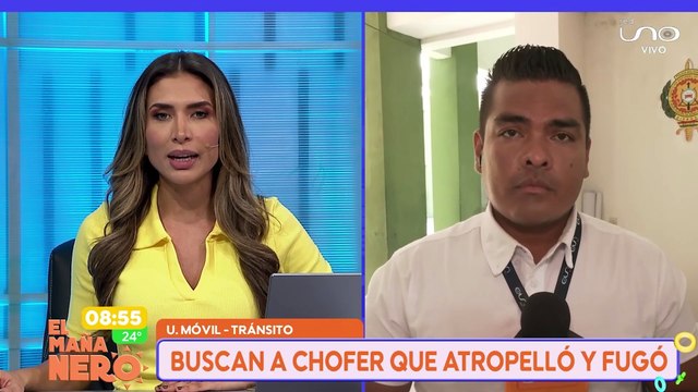 Buscan a chofer que atropelló y fugó
