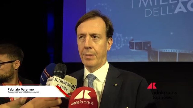 Festa del Cinema, Palermo (Acea): “Nostro obiettivo è sensibilizzare gente su riciclo acqua”