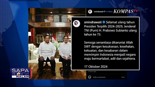 Deretan Menteri yang Beri Ucapan Ulang Tahun ke Prabowo, Ada Sri Mulyani Hingga Zulhas