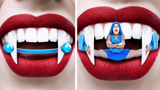 How To Become a Vampire! ‍♀️ *Makeover From Nerd To Popular*