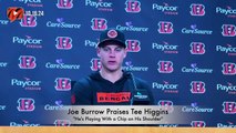 Joe Burrow Shares Big Praise for Bengals Wide Receiver Tee Higgins