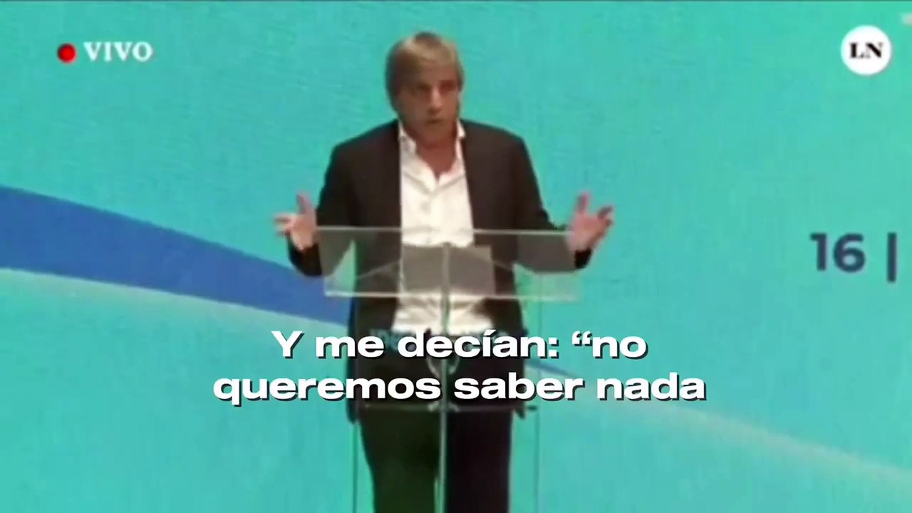 Coloquio IDEA: “No queremos saber nada con esta mujer”, la alusión de Luis Caputo a Cristina Kirchner