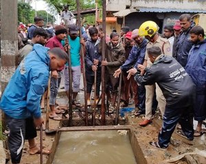 उफनते नाले में बहा 12 वर्षीय लड़का, मौत