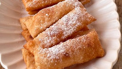 Postre alemán crujiente con solo 2 ingredientes ¡en 5 minutos! - Cocina Fácil