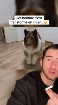 Cet homme s’est transformé en chien