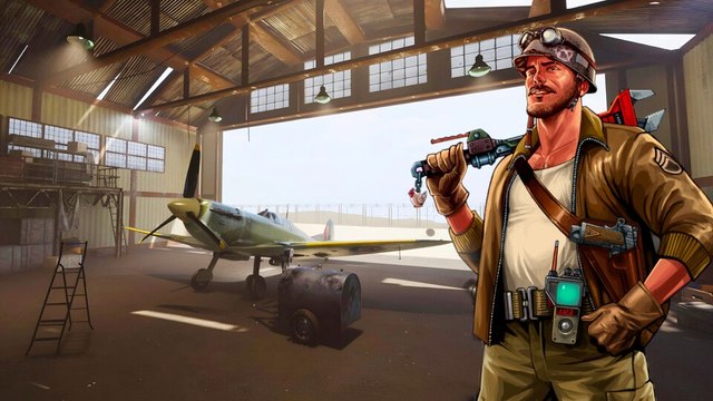 In War Mechanic spielt ihr als Mechaniker im Zweiten Weltkrieg - mit Robotern