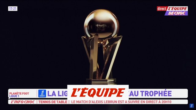 Le nouveau trophée célébrant le champion de France de Ligue 1 dévoilé - Foot - L1