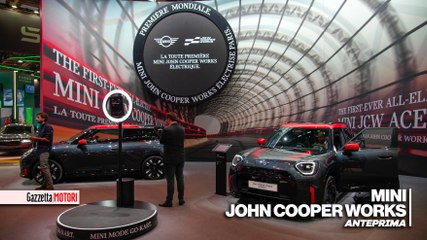 Mini: le prime John Cooper Works 100% elettriche al Salone di Parigi