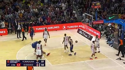 La primera exhibición anotadora de Kevin Punter con el Barça: destrozo al Mónaco